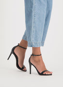 Steve Madden - Sandales À Talons Stecy - Black - Femme