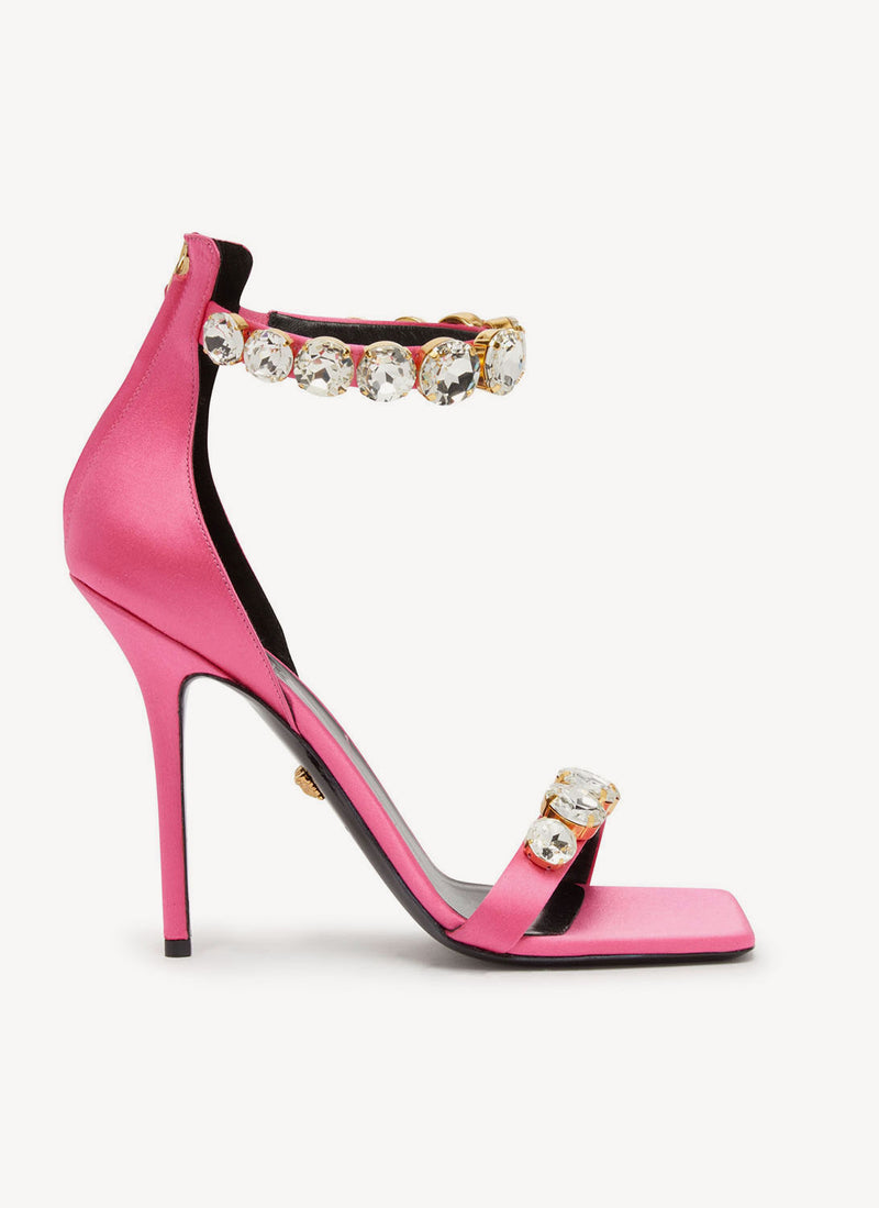 Versace - Sandales À Talons - Pink - Femme