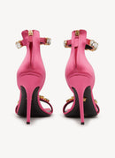 Versace - Sandales À Talons - Pink - Femme