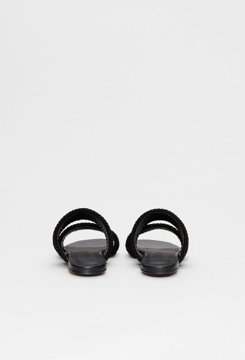 Chaussures Plates Ouvertes - Almeria - Noir