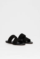 Chaussures Plates Ouvertes - Almeria - Noir