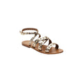White Sun - Amari Sandals - Buff Gold / Square Studs Gold - Gold