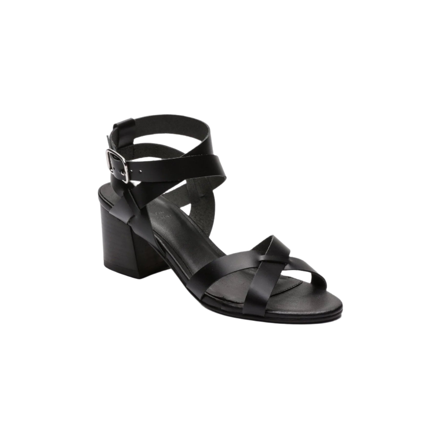 White Sun - Sandalias de tacón Anaba - Negro Buff - Negro