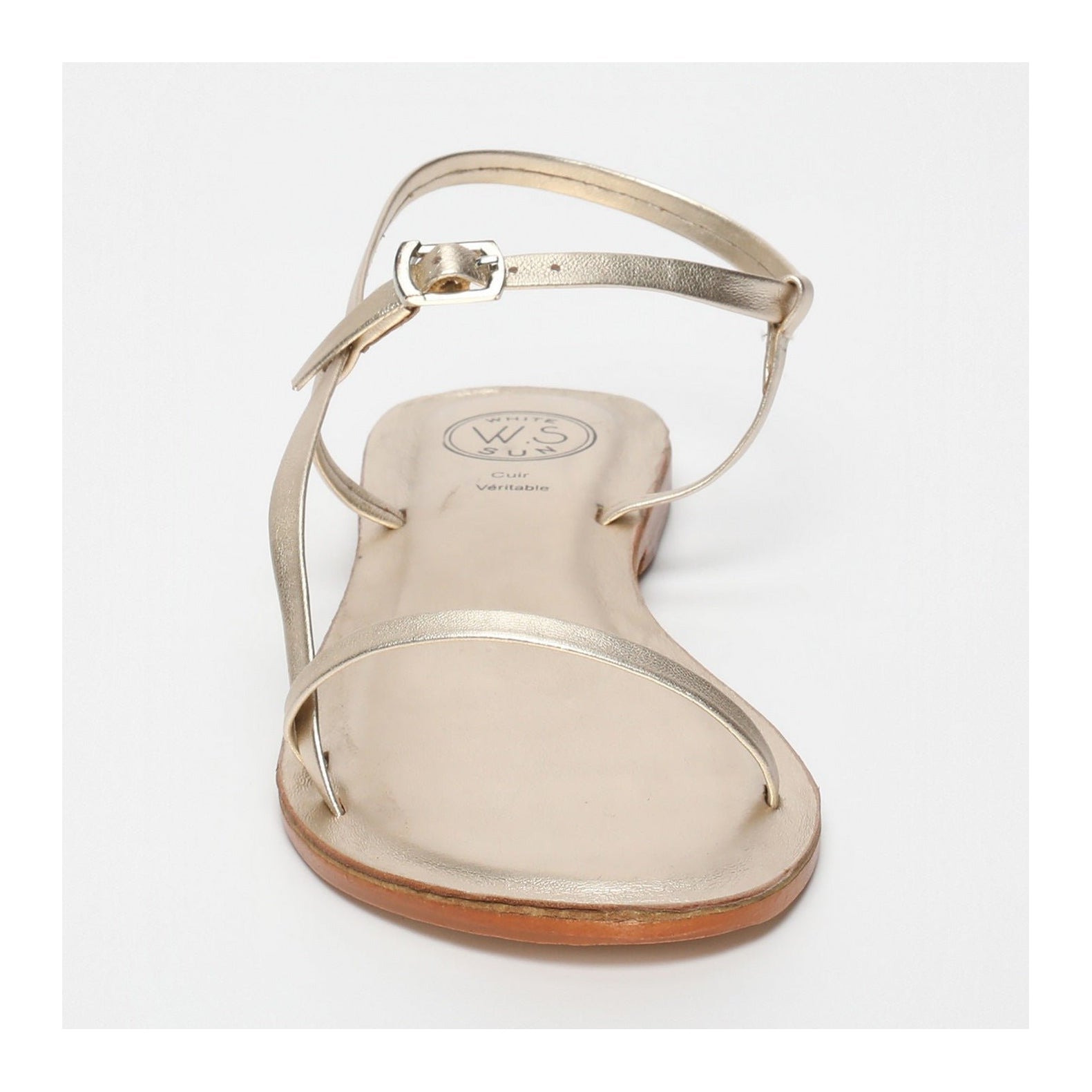 White Sun - Atea Sandals - Platinium - Women