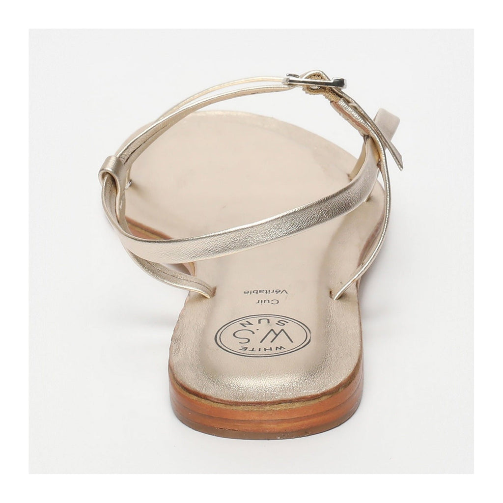 White Sun - Atea Sandals - Platinium - Women