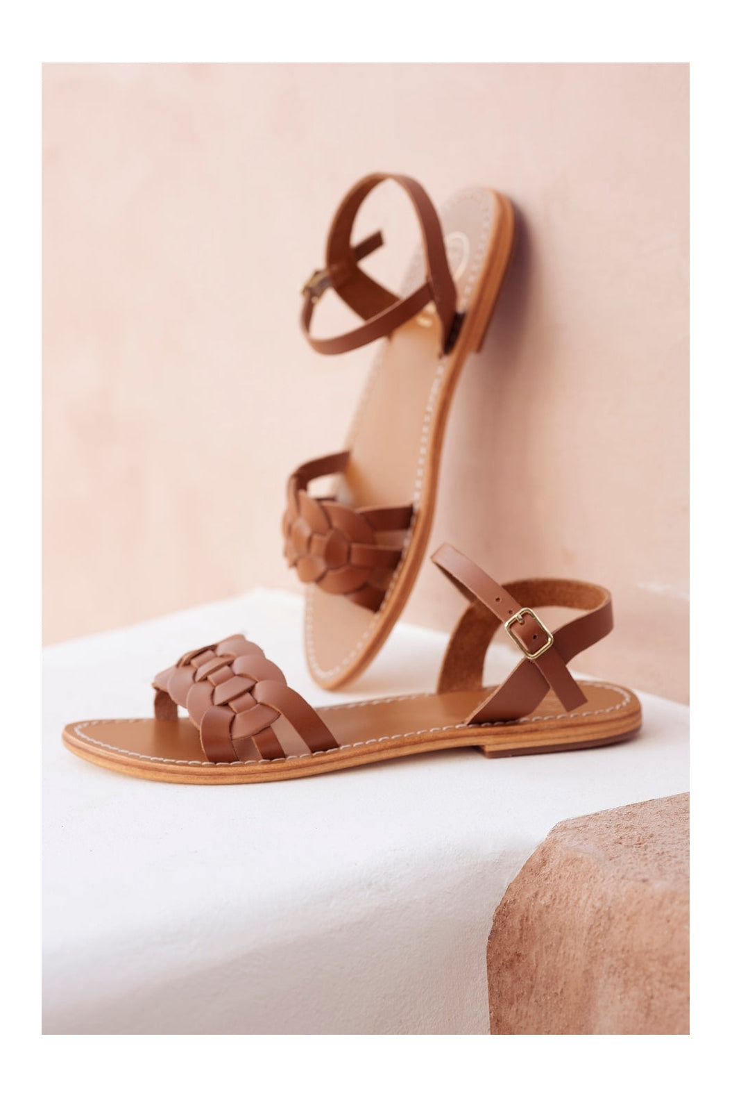 White Sun - Bandana Sandals - Camel Buff - Camel