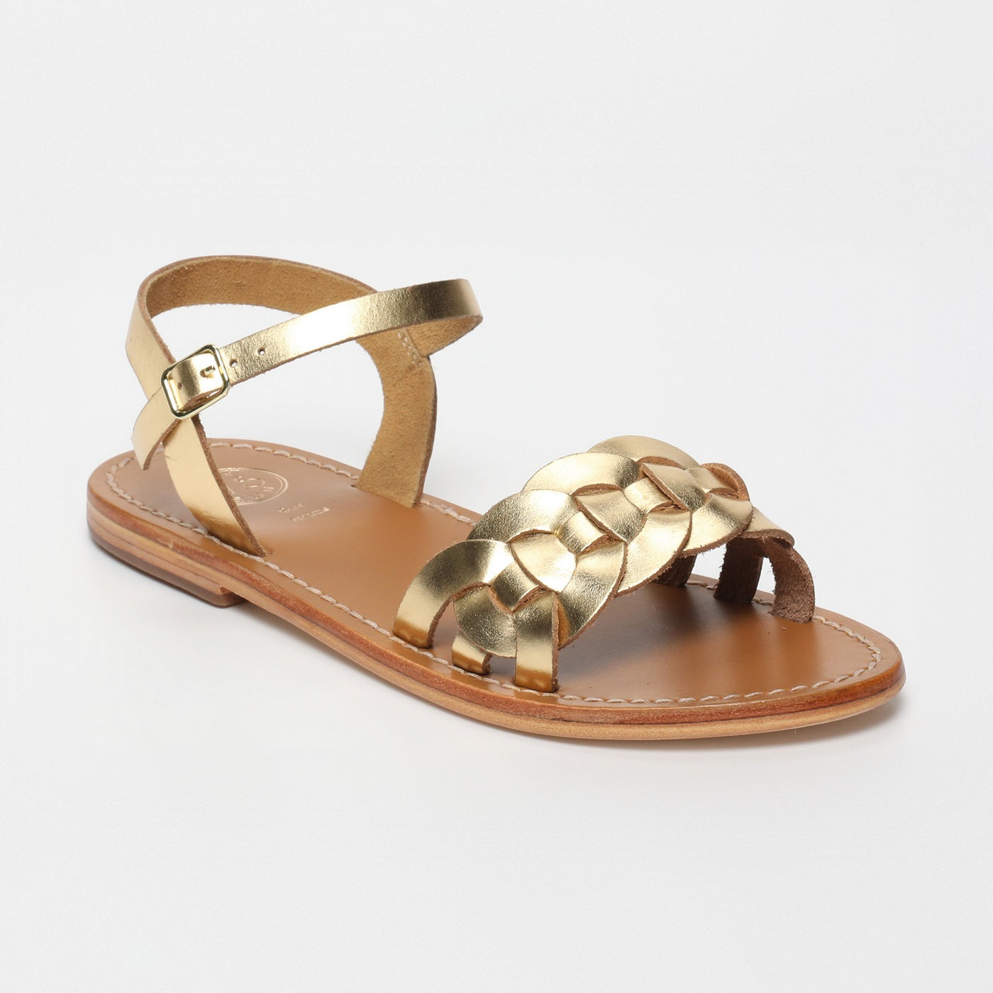 White Sun - Sandalias Bandana - Dark Gold Buff - Dark Gold