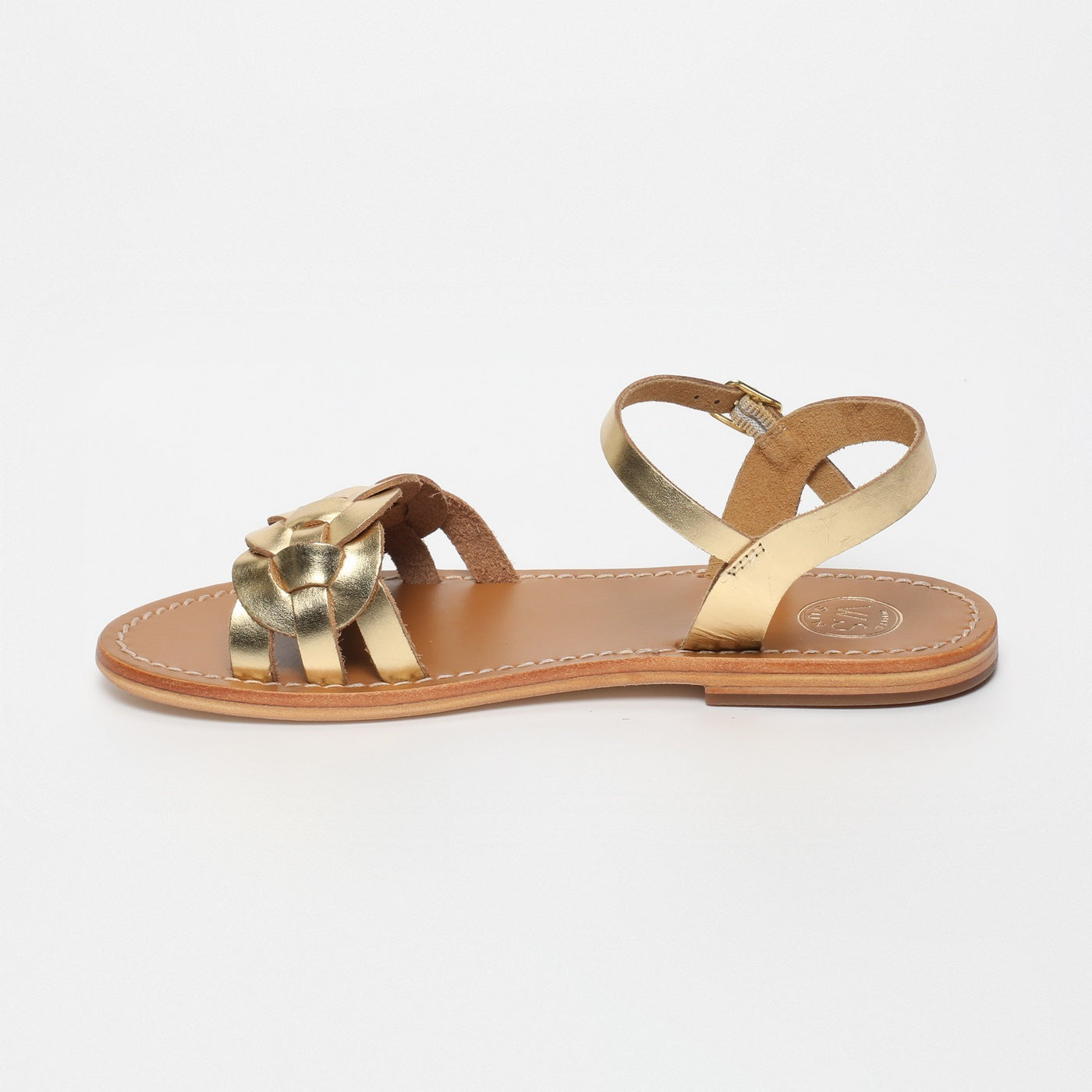 White Sun - Sandalias Bandana - Dark Gold Buff - Dark Gold