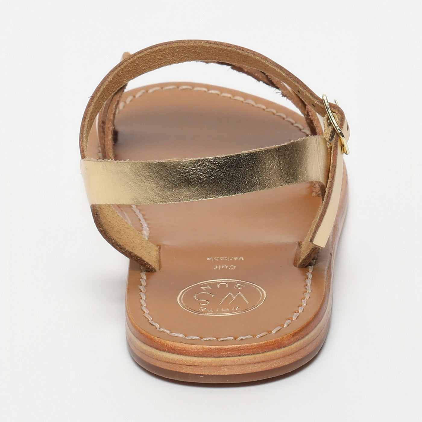 White Sun - Sandalias Bandana - Dark Gold Buff - Dark Gold