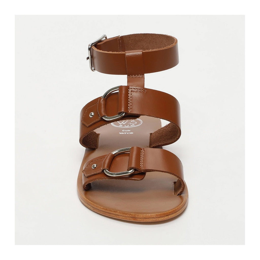 White Sun - Bharathi Sandals - Camel Buff - Camel
