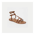 White Sun - Sandalias con tobillera Jessamine - Camel