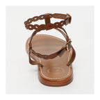White Sun - Sandalias con tobillera Jessamine - Camel