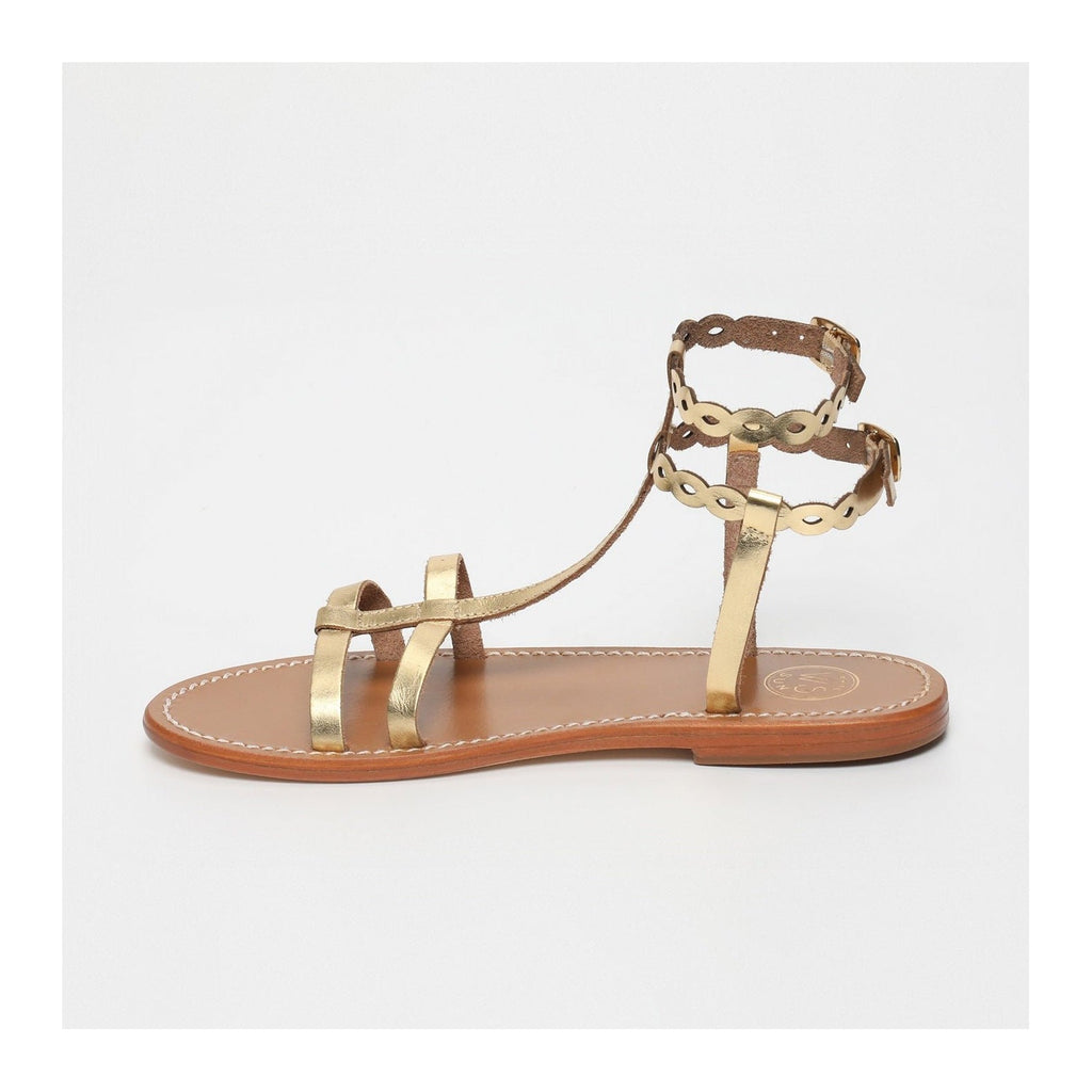 Sandales Avec Attache Cheville Jessamine - Or Foncé - Femme