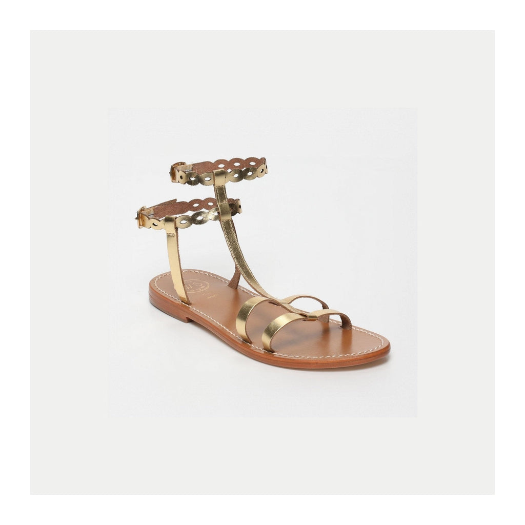 Sandales Avec Attache Cheville Jessamine - Or Foncé - Femme