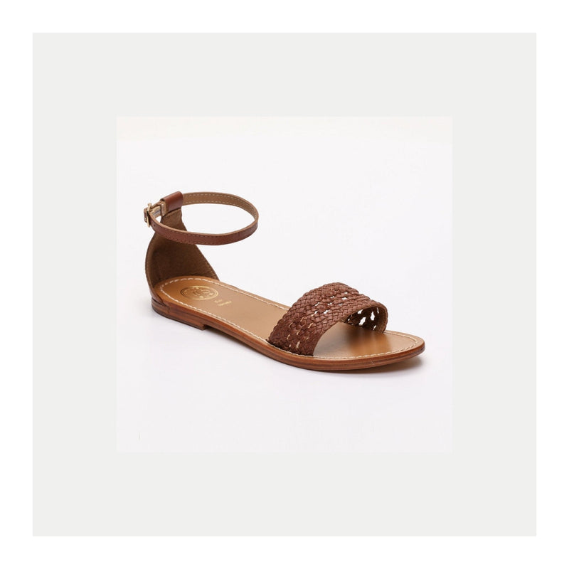 White Sun - Sandales Avec Attache Cheville Major - Camel - Femme