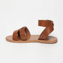 White Sun - Sandalias Tahani - Camel Buff - Marrón