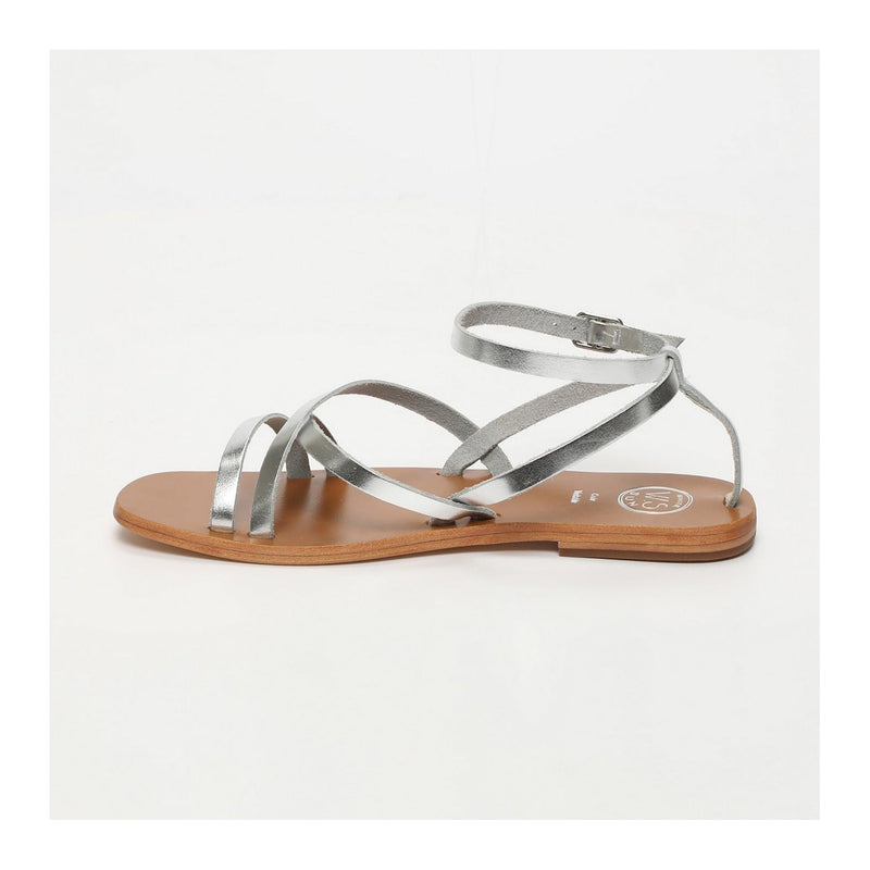 White Sun - Sandales Avec Attache Cheville Tammy - Argenté - Femme