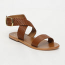 Sol Blanco - Sandalias Tinsley - Piel de Cabra Camel - Camel