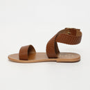 Sol Blanco - Sandalias Tinsley - Piel de Cabra Camel - Camel