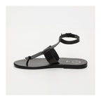 White Sun - Trisha Sandals - Black Buff - Black