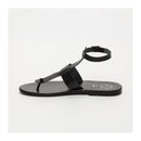 Sol Blanco - Sandalias Trisha - Negro Buff - Negro
