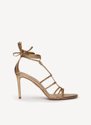 Aquazzura - Sandales Brasilia 85 - Gold - Femme