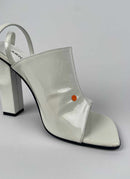 Just Cavalli - Sandales À Talons - Off White - Femme - Imparfait