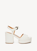 Chloe - Sandales Compensées Odina - White - Femme