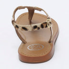 White Sun - Bulla Sandals - Gold Buff - Gold+Leopard