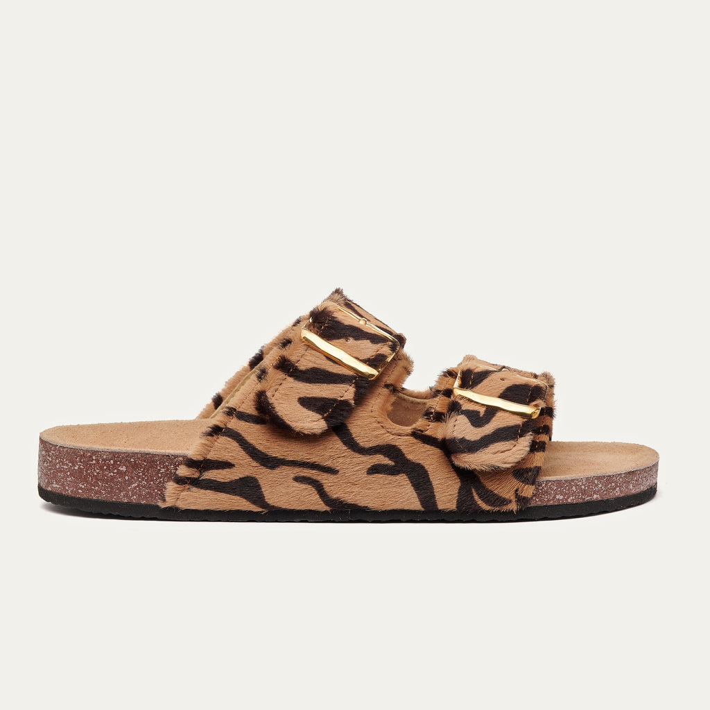 Sandales Cuir Imprime Odette Tora