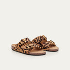 Sandales Cuir Imprime Odette Tora
