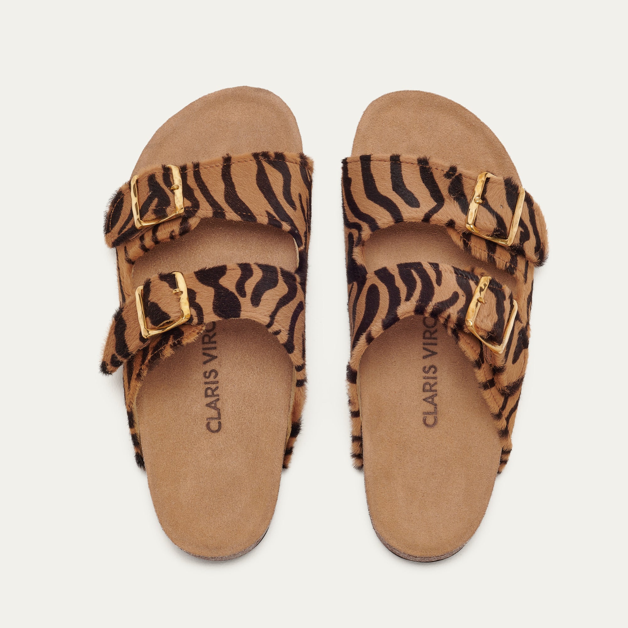 Sandales Cuir Imprime Odette Tora