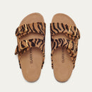 Odette Tora Printed Leather Sandals