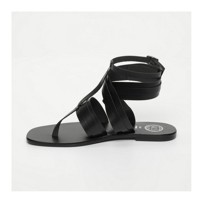 White Sun - Sandales Anvert - Black Buff - Black