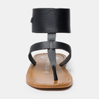 Les Bagatelles - Brooklyn Toe Strap Sandals - Black