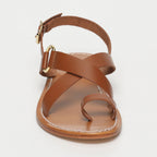 White Sun - Sandales Devakali - Camel Buff - Camel