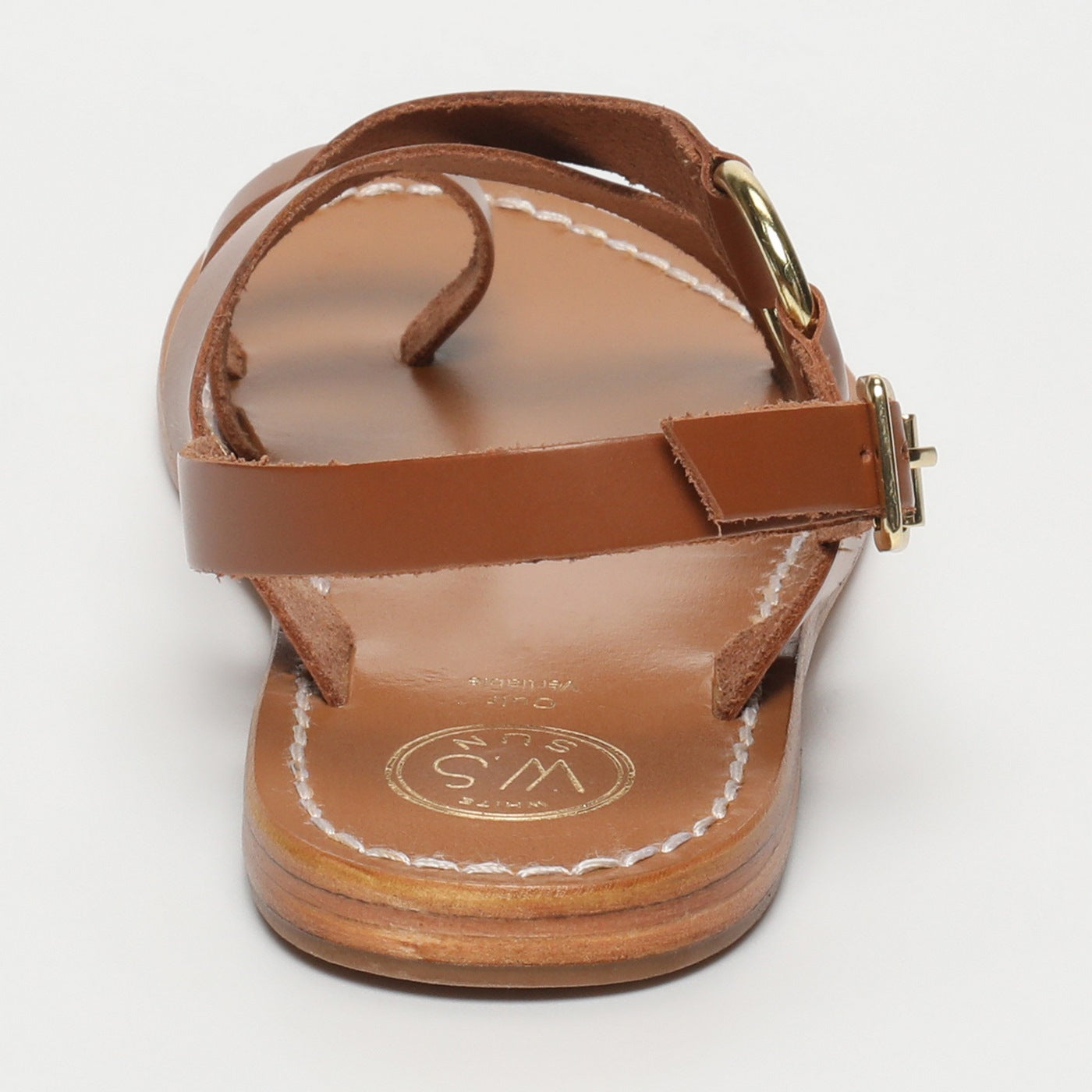 White Sun - Sandales Devakali - Camel Buff - Camel