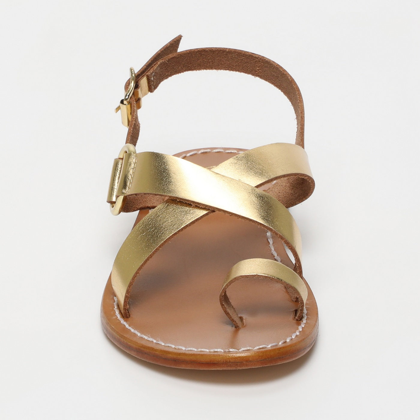 White Sun - Devakali Sandals - Dark Gold Buff - Dark Gold