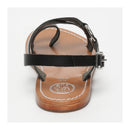 Sol Blanco - Sandalias Devakali - Negro Buff - Negro