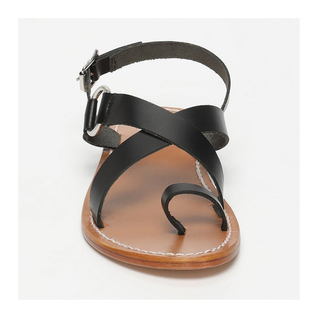White Sun - Sandales Devakali - Black Buff - Black