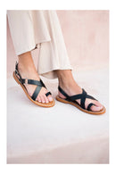 Sol Blanco - Sandalias Devakali - Negro Buff - Negro