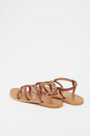 Les Bagatelles - Sandalia Graham Entre Dedos - Camel