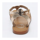 White Sun - Sandales Harpa - Gold Snake Foil - Gold Snake