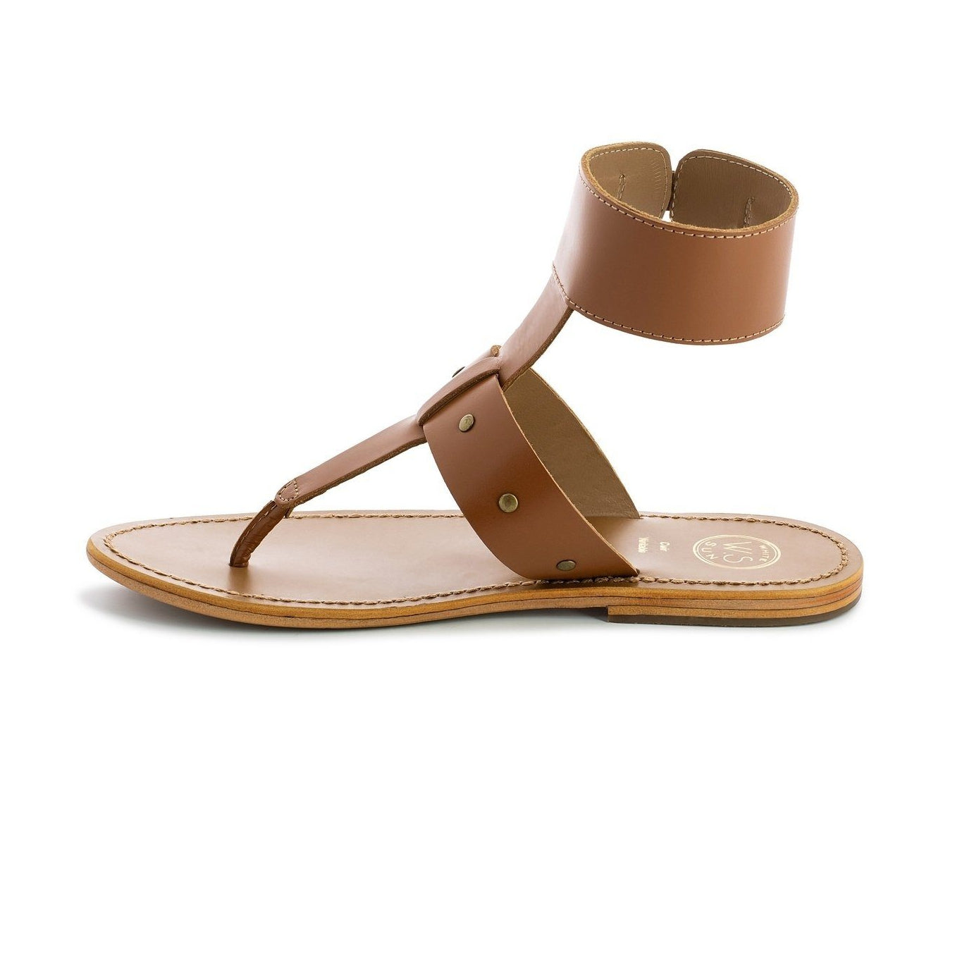 White Sun - Leanira Sandals - Brown Buff - Brown
