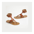 White Sun - Leanira Sandals - Brown Buff - Brown