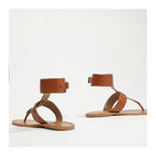 White Sun - Leanira Sandals - Brown Buff - Brown