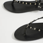 White Sun - Sandales Melona - Black Buff - Black