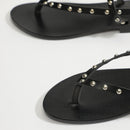 White Sun - Sandales Melona - Black Buff - Black