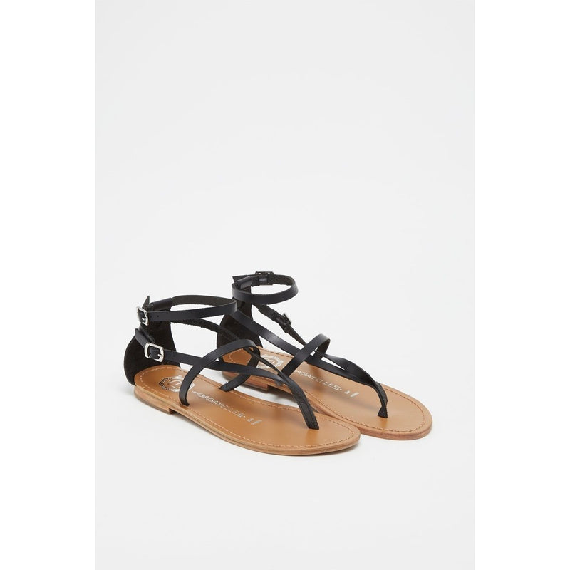 Les Bagatelles - Sandalias Mosholu Entre-Doigts - Negro