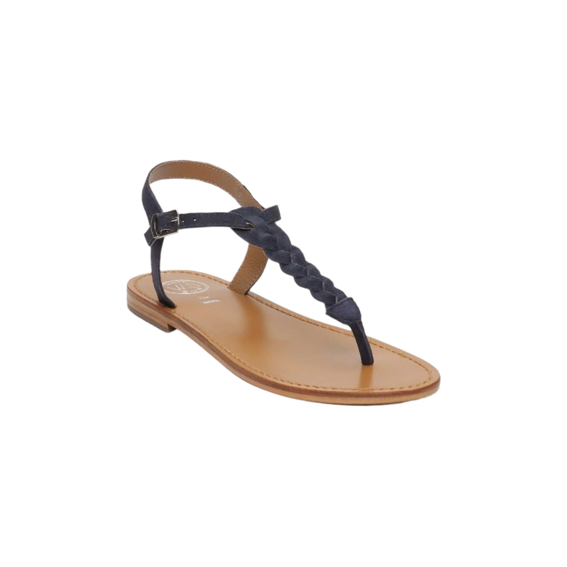 White Sun - Natal Sandals - Navy Goat Suede - Navy